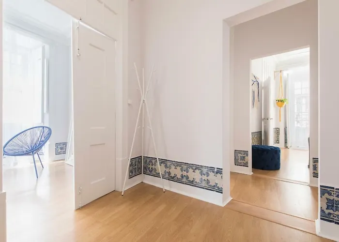 Blue Tiles In Center Lisboa