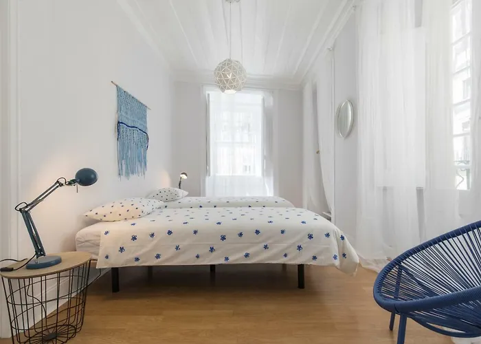 Blue Tiles In Center