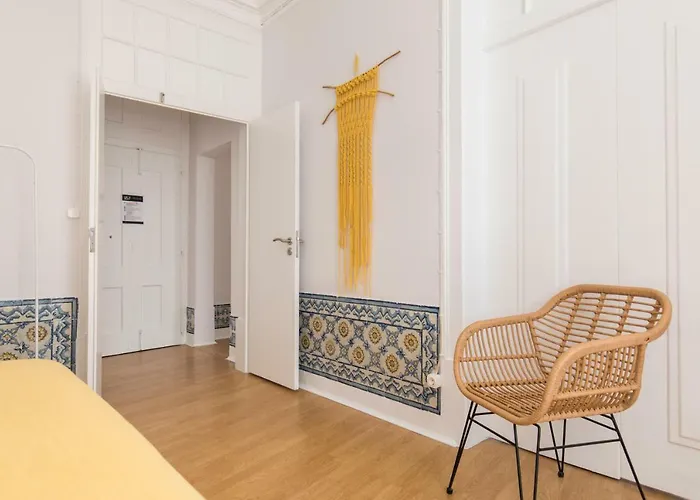 Blue Tiles In Center Lisboa