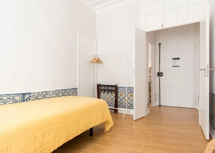 Blue Tiles In Center * Lisboa