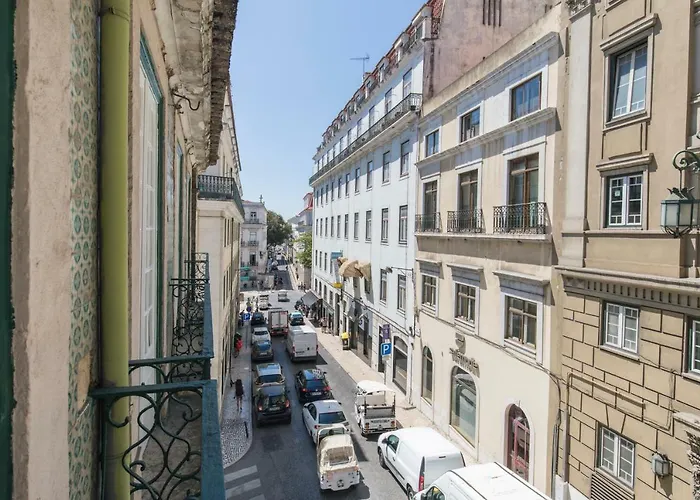 Blue Tiles In Center Lisboa